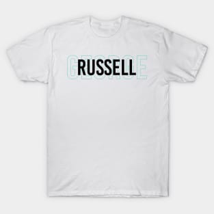 George Russell Driver Name - 2022 Season #3 T-Shirt